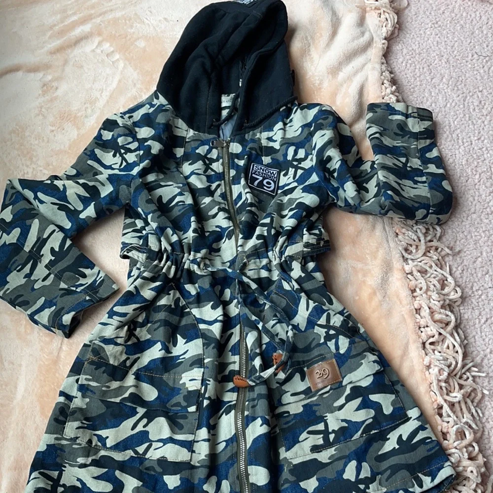 Camouflage winter jacket - Picture 2 of 4
